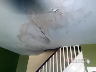 Disaster Restoration Services in Philadelphia, PA – First Choice Restoration – Ceiling Water Damage