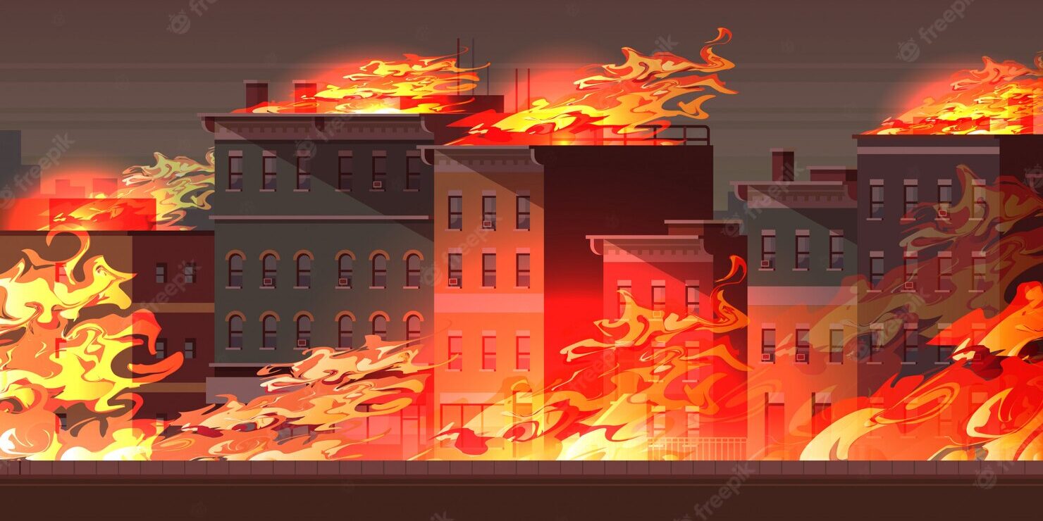 fire-burning-buildings
