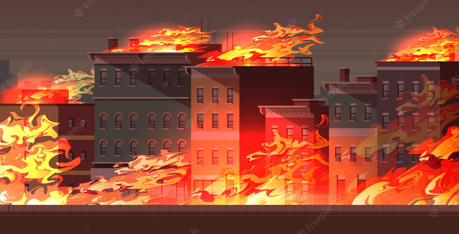 fire-burning-buildings